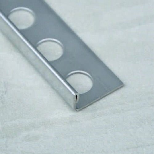 Tile Trim Silver вставка (профиль для плитки) полированная Juliano SL005-1S-10H 10х11мм