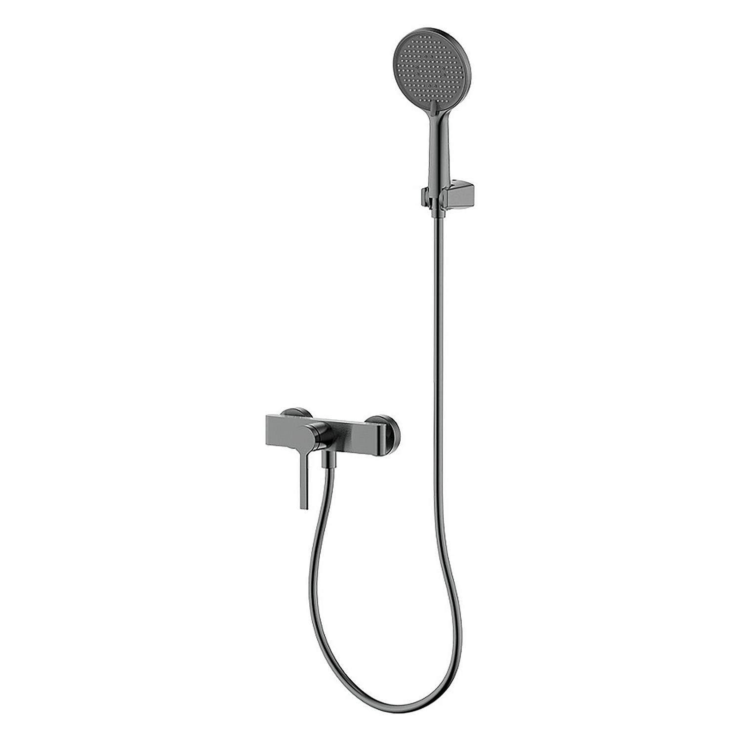 Смеситель для душа AQUAME Asti AQM6413GM gun metal