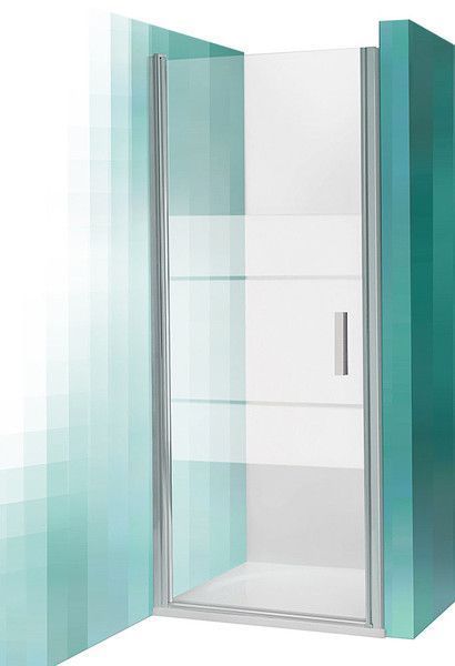 Дверь в нишу ROTH Tower Line TCN1 90x201 профиль brillant, стекло intima