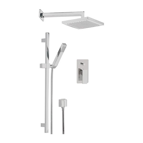 Душевой комплект REMER Absolute AU09S01O20BO белый матовый