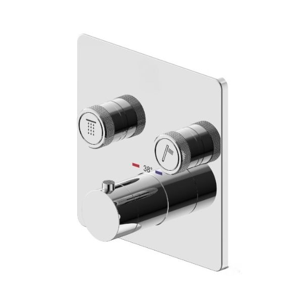 Встраиваемый смеситель PLUMBERIA Psbox PSB2902CR