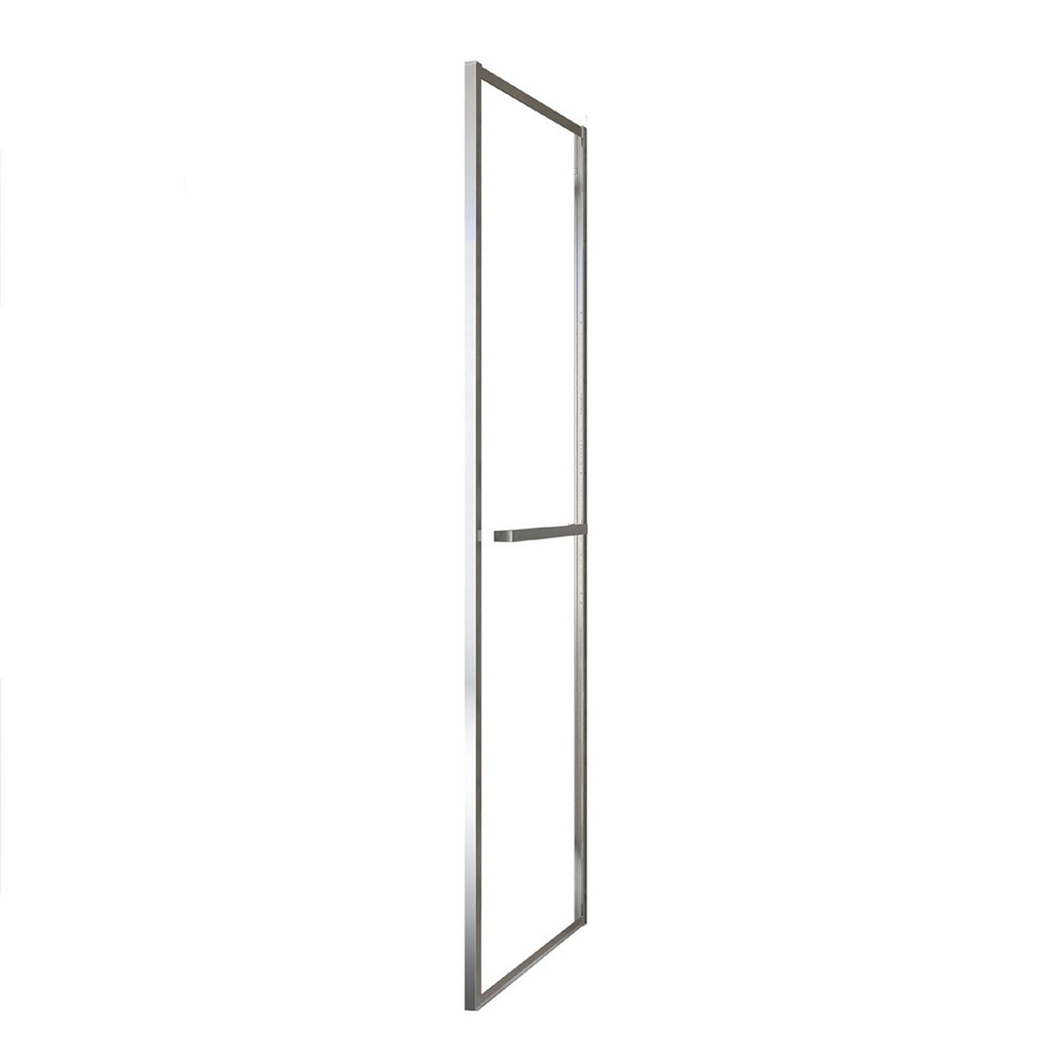 Перегородка для душа BLACK&WHITE Easy clean 90х195