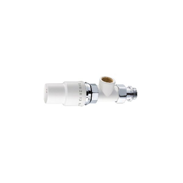Клапан терморегулир. осевой KZTO Tondera 1/2" M30x1,5 0631-1500VC0A белый