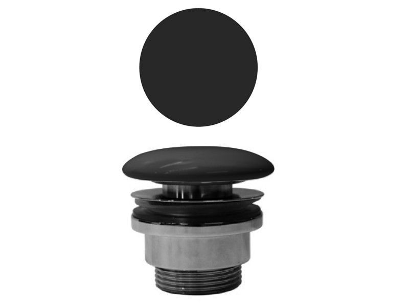 Донный клапан GSI Spares PVC26 черный матовый