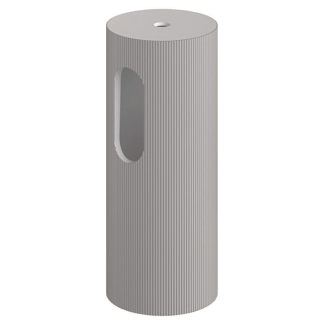 Пьедестал BOHEME Corian 801-Base-Rib White Matt