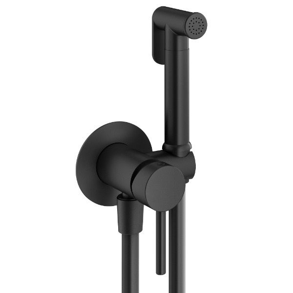 Душевой комплект PLUMBERIA Ixo KITZXO19NO60 черный матовый