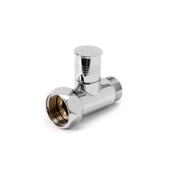 Вентиль запорный прямой LUXON 831SCH1004 1"х1/2" г/ш хромированный
