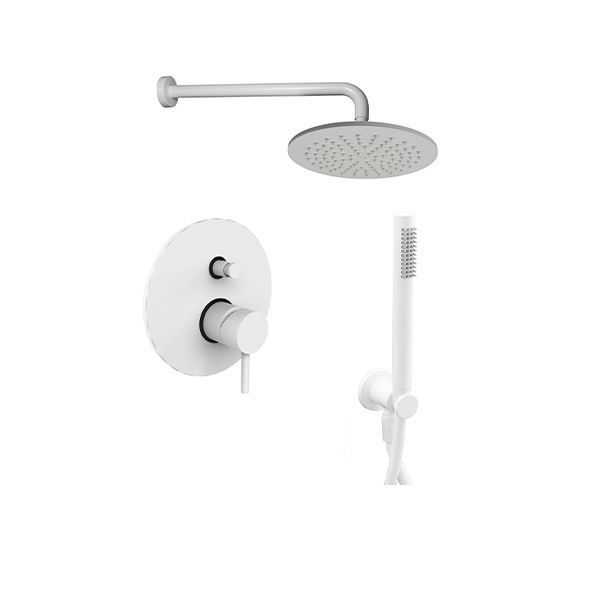 Душевой комплект PAFFONI Light KITLIG015BOKING белый матовый