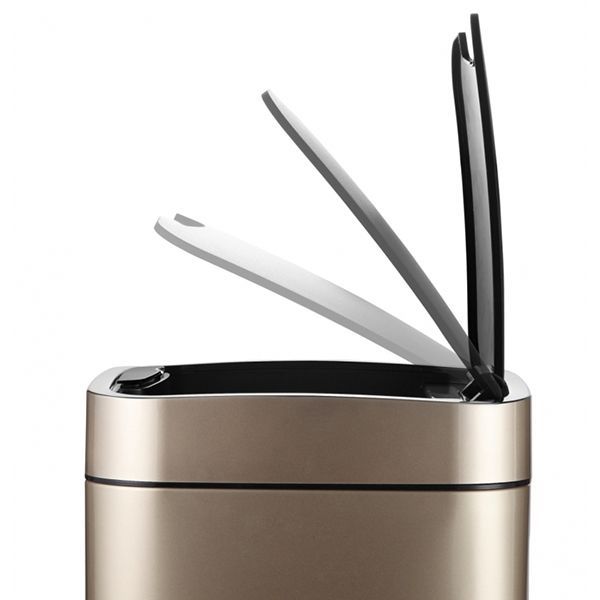 Ведро для мусора WELT WASSER RONE CG 28L шампань золото