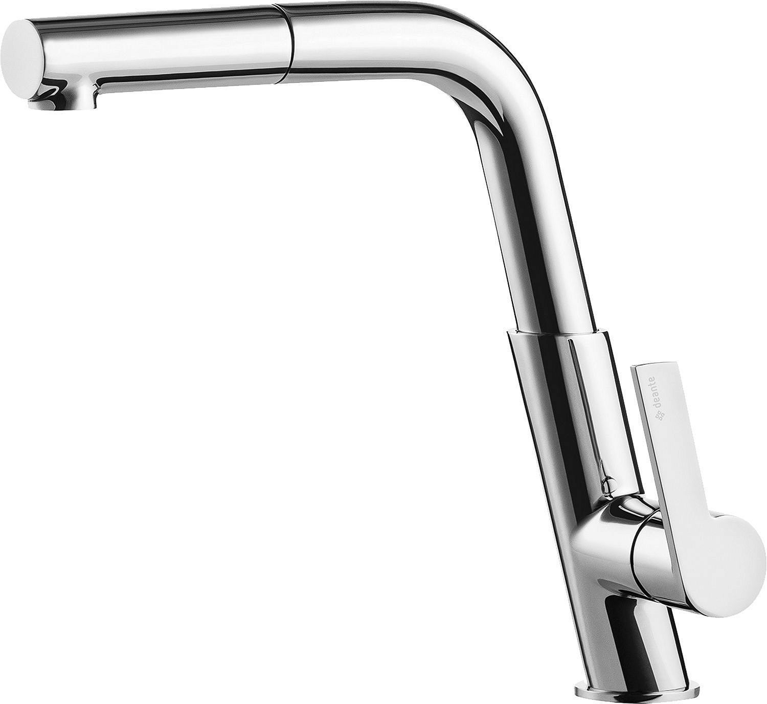 Смеситель для кухни DEANTE Silia с выдвижным изливом BQS_073M