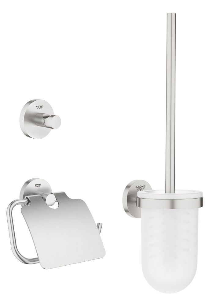 Набор аксессуаров GROHE Essentials City Restroom 40407DC1 3 предмета