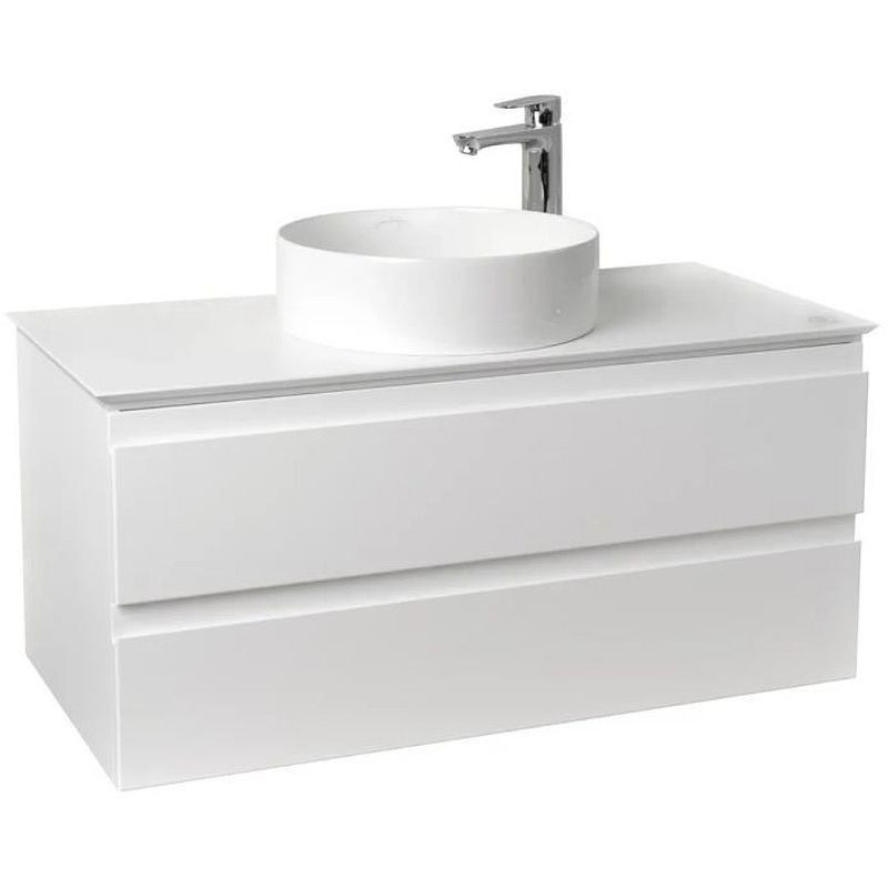 Тумба с раковиной JACOB DELAFON Madeleine 100 белый матовый