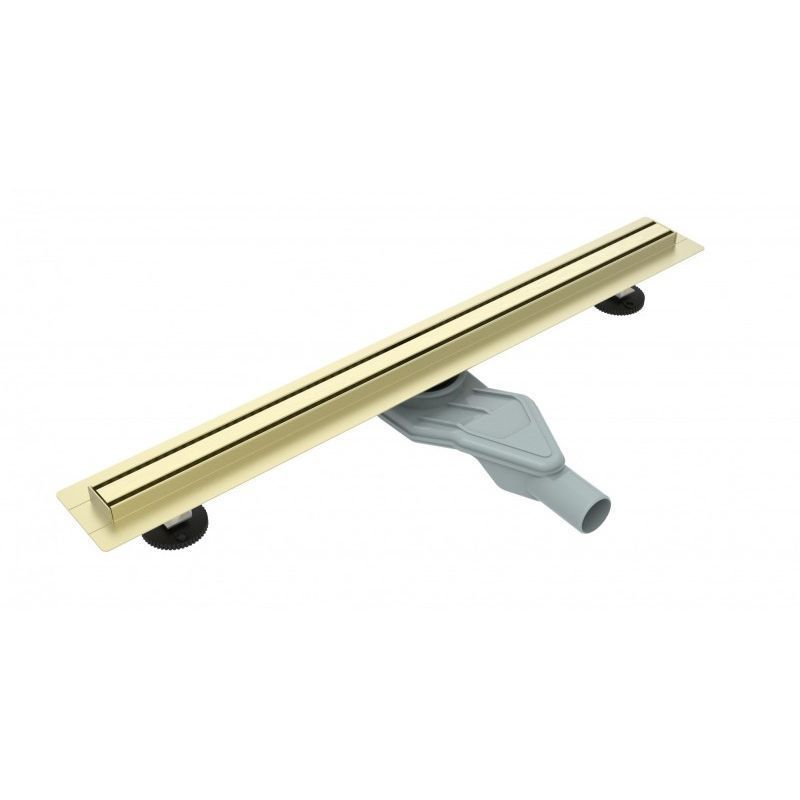 Дренажный канал ESBANO Slim S-SIDE-60SG золотой матовый