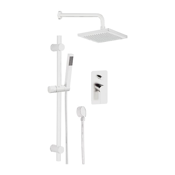 Душевой комплект REMER Energy EY09LS01OBO белый матовый