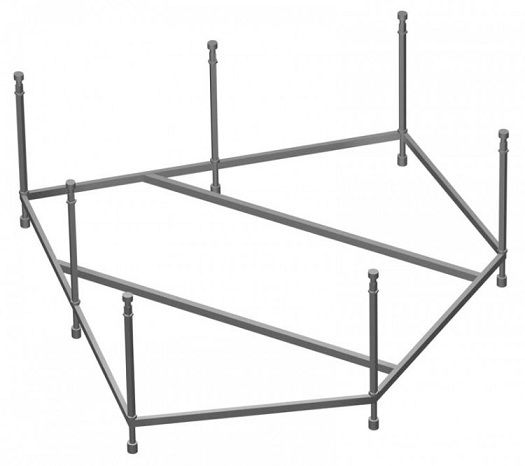 каркас металлический RIHO NORA 160x90 L KMAL16090