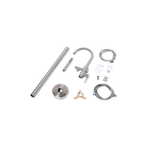 Смеситель для ванны ORANGE Steel M99-336ni