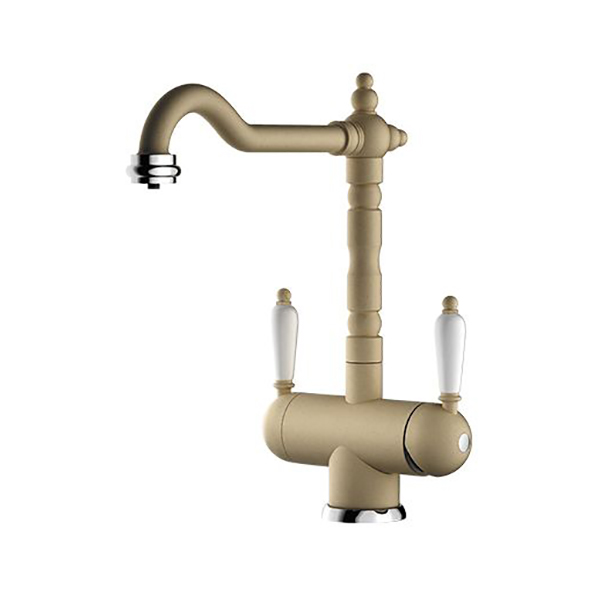 Смеситель OMOIKIRI Amagasaki с подключением фильтра 4994082 шампань