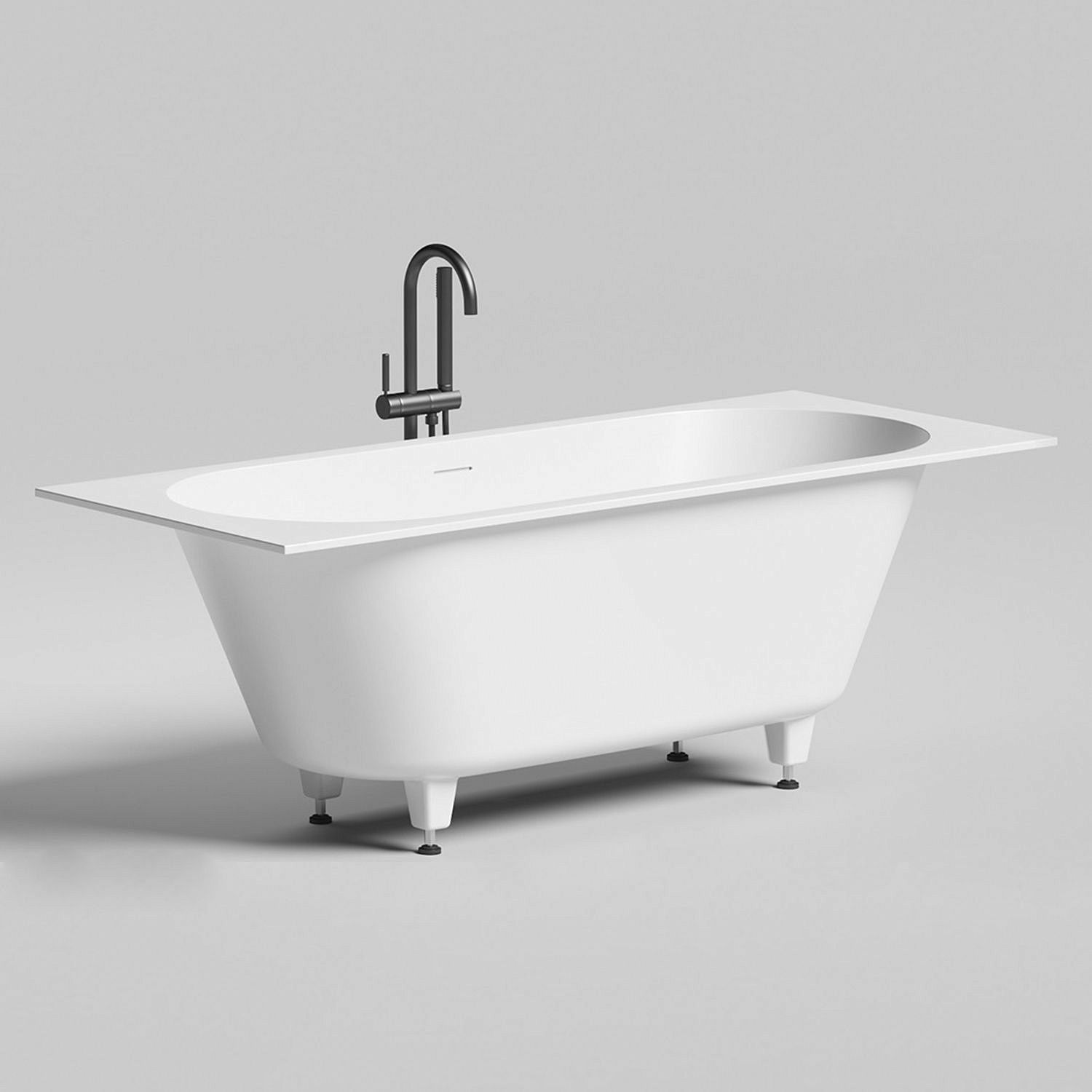 Ванна SALINI Ornella Axis KIT S-Stone 170x70 матовая