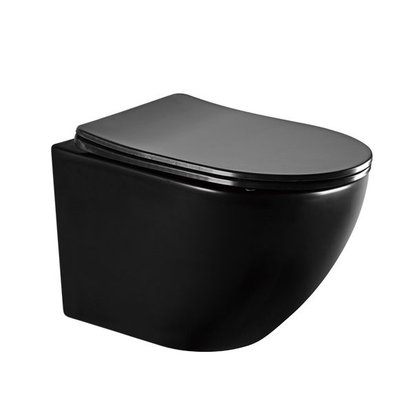 Комплект ABBER Bequem AC0105 + AC1100MB с сиденьем с микролифтом, кнопка AC0121MB, черная матовая