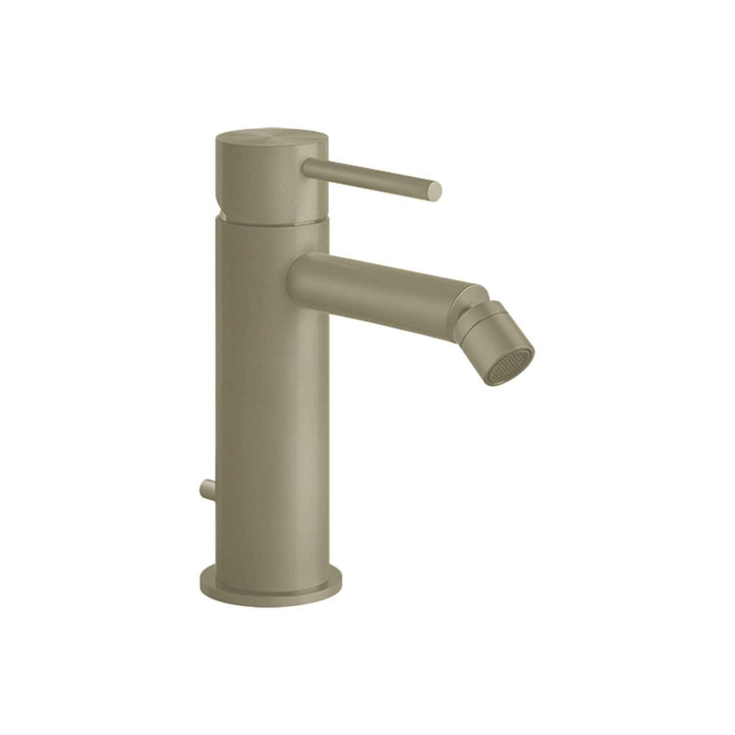 Смеситель для биде GESSI 316 с донным клапаном 54007#727 латунь матовая