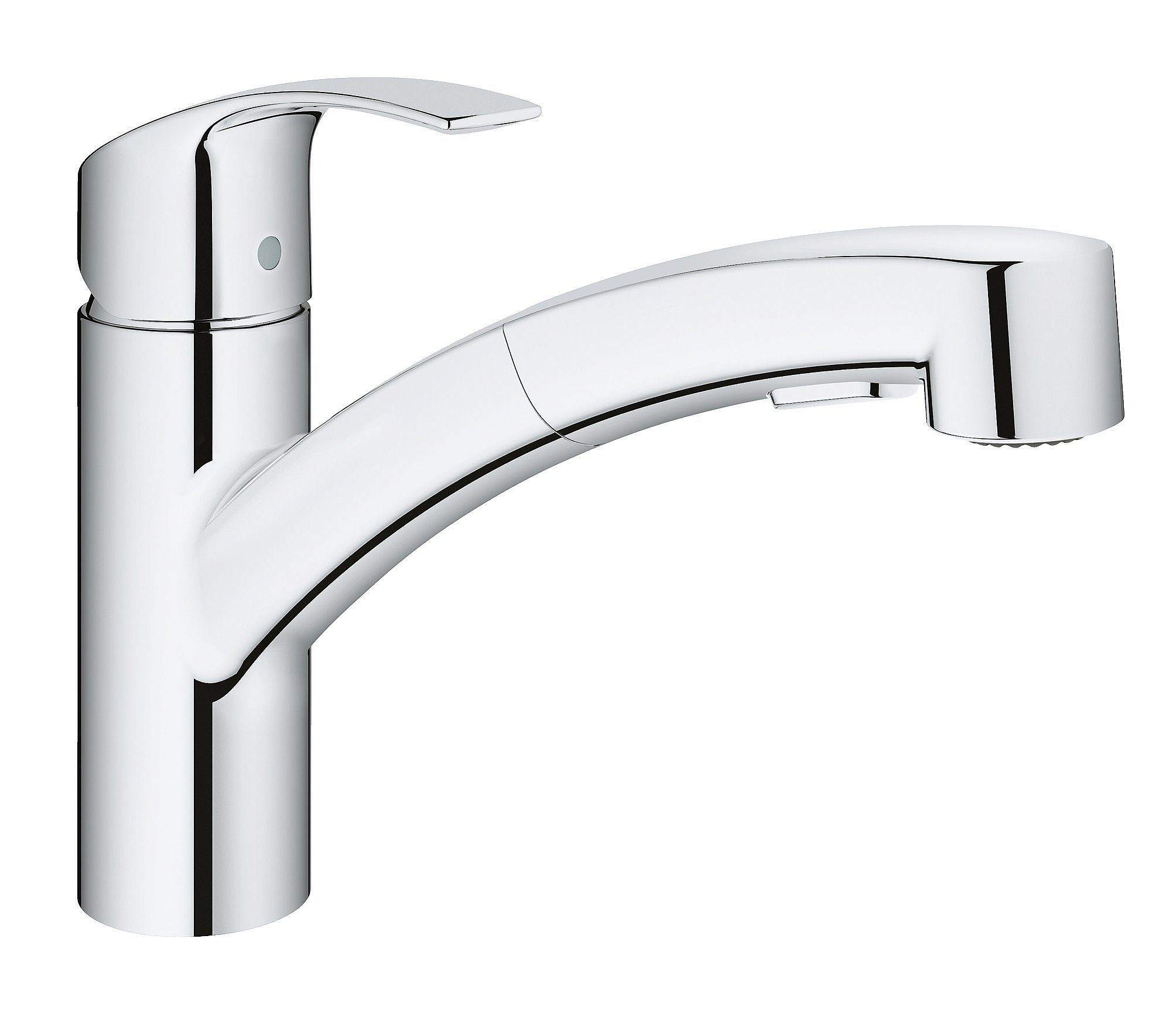 Смеситель для кухни GROHE Eurosmart с выдвижным изливом 30305000