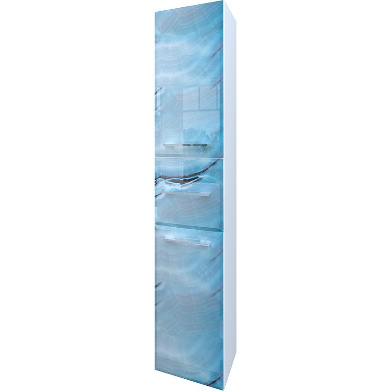 Пенал MARKA ONE Visbaden 30 L Blue marble