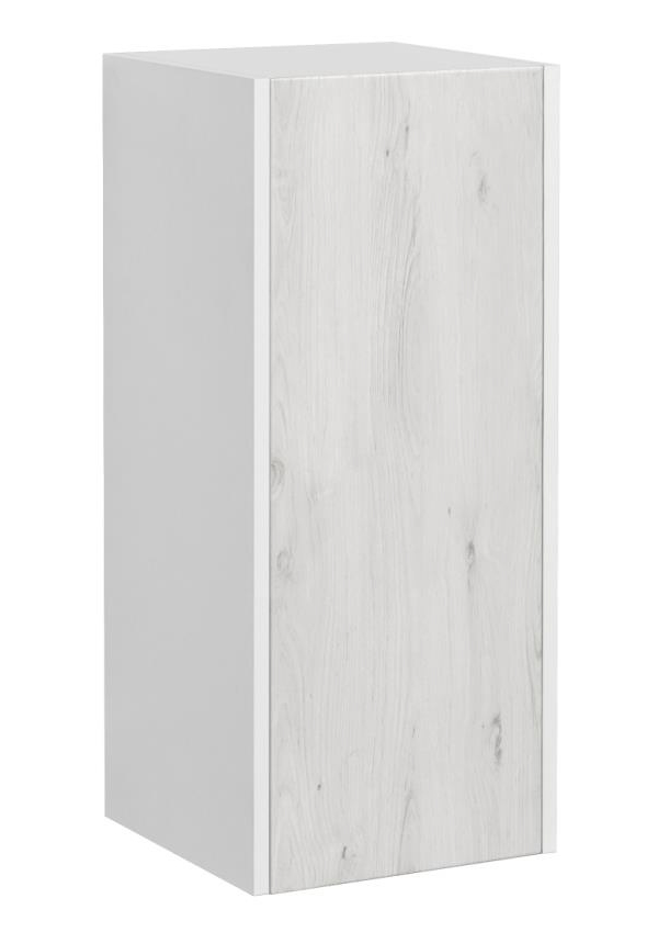 Шкафчик подвесной АКВАТОН Сакура 33 R наварра/белый глянец