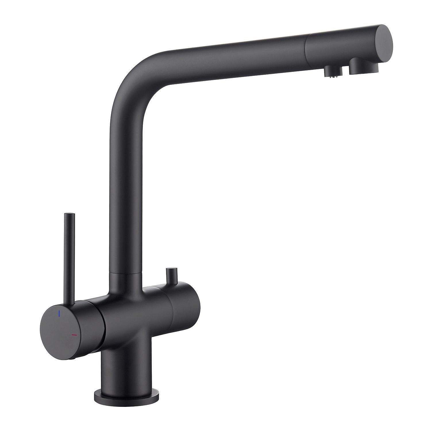 Смеситель для кухни TIMO Saona 2396/03F Black