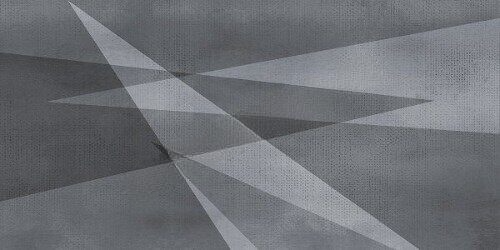 Shape Geometry AltaCera графитовая декорированная настенная плитка матовая 24,9х50см