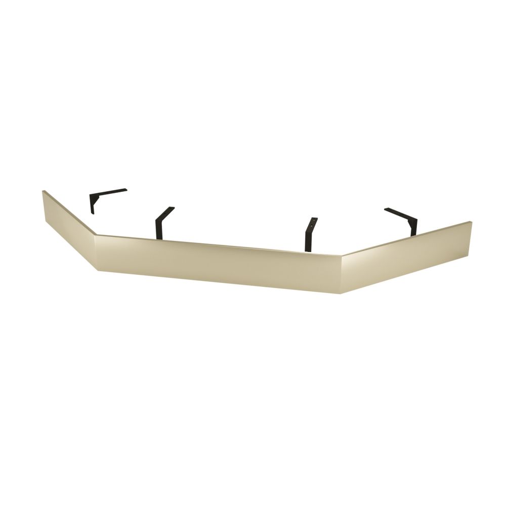 Экран для поддона RGW N/ST-61 Be 90x90 бежевый