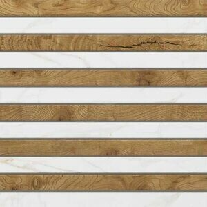 Selection Fascia Walnut SM02/SI04 орех неполированный керамогранит 30х30см Estima Мозаика