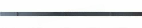 Cenefa Plata бордюр керамическая плитка глянцевая серая 2x63см Kerlife