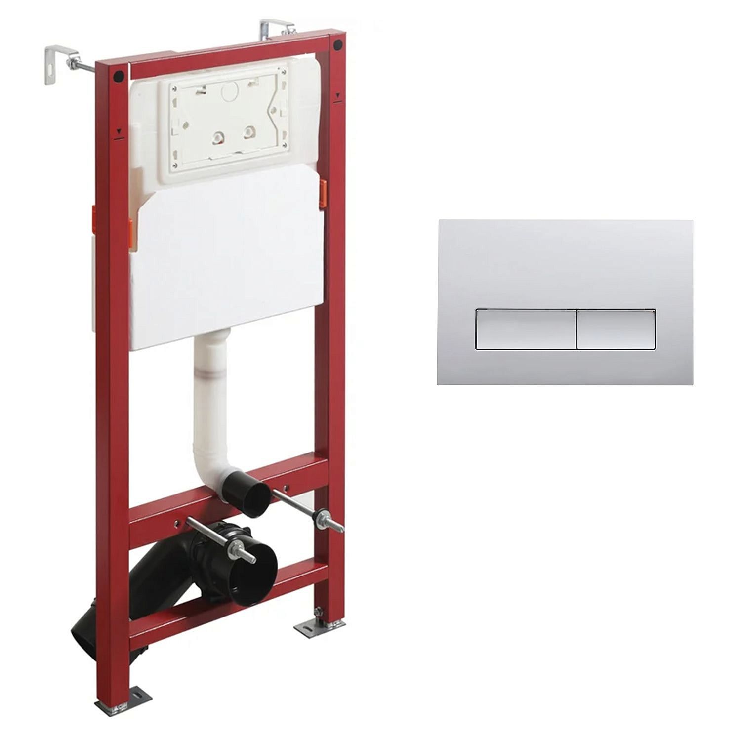 Инсталляция для унитаза AGGER ACC500 с кнопкой смыва APB0200