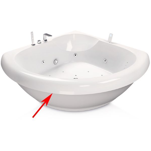 Панель фронтальная для ванн АКВАТИКА Тема 140