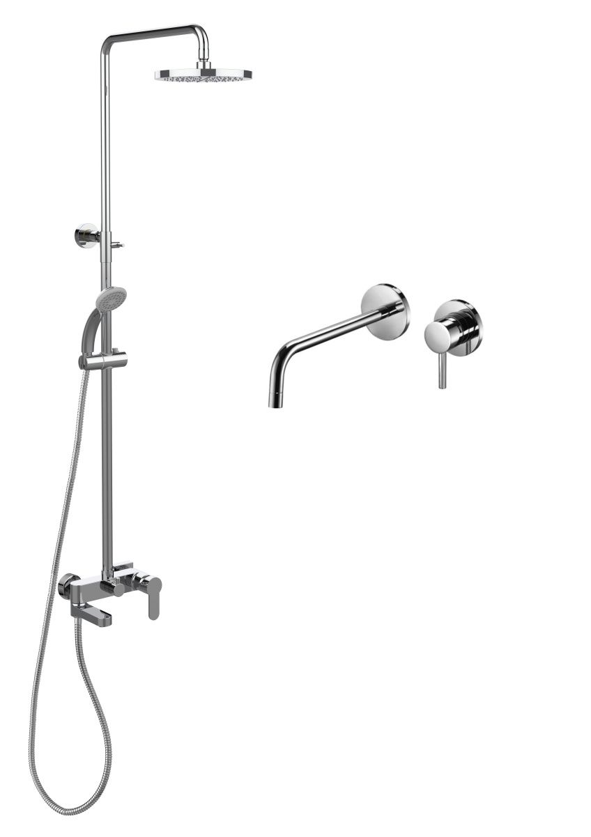 Душевой комплект PAFFONI Light KITCOL632CR006
