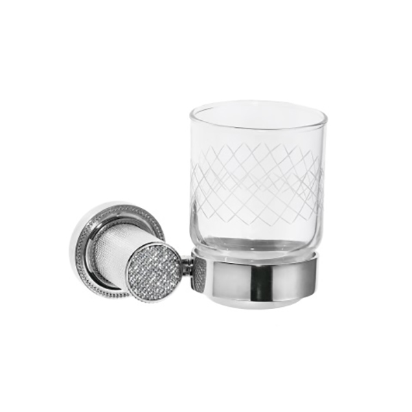 Держатель со стаканом BOHEME Royale Cristal 10924-CR