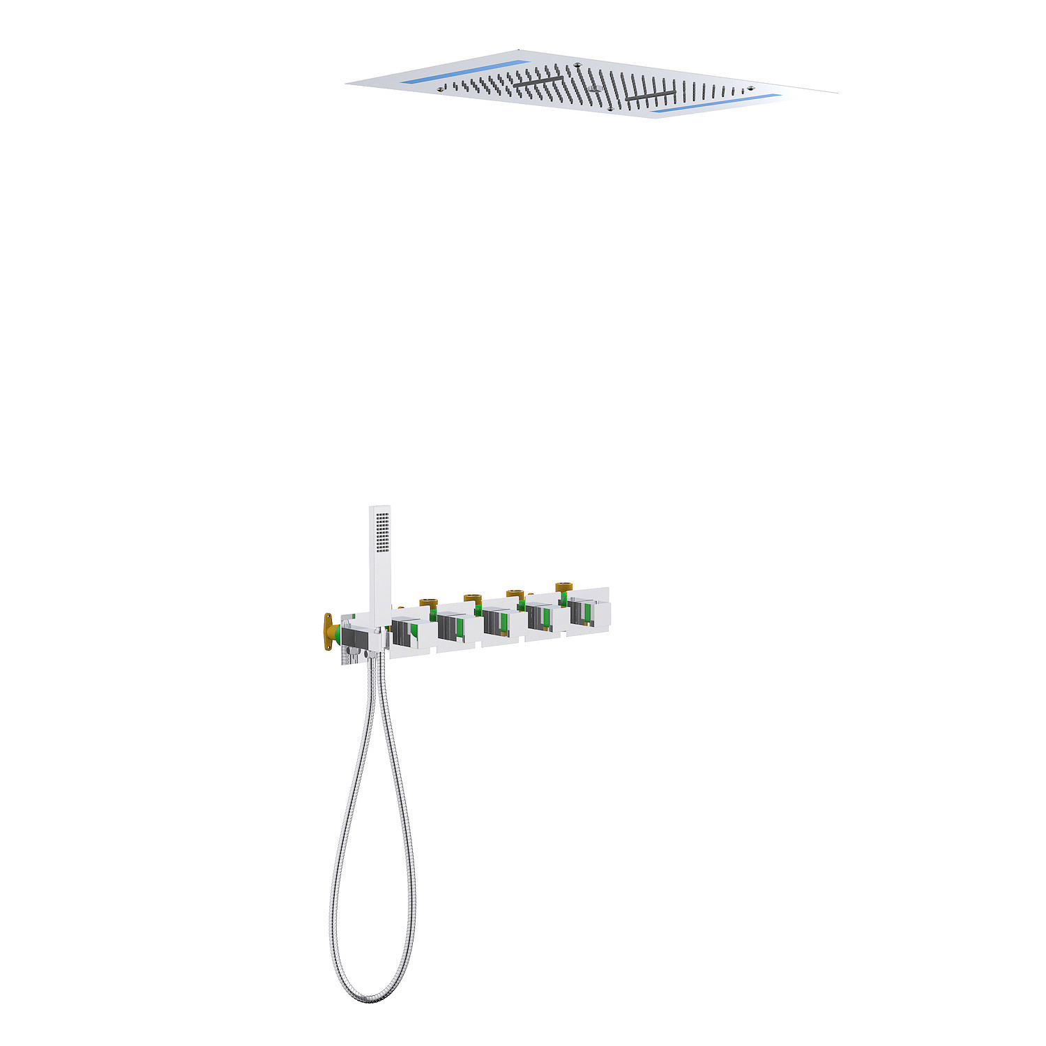 Душевой комплект TIMO Petruma SX-5229/00SM Chrome