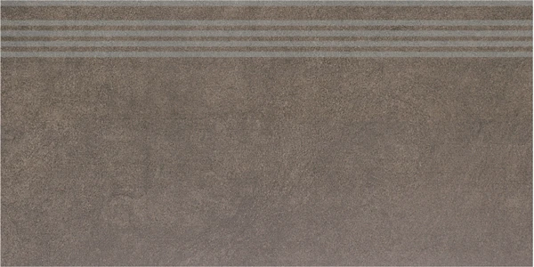 Ступень Королевская дорога коричневый обрезной 30x60x0,9
