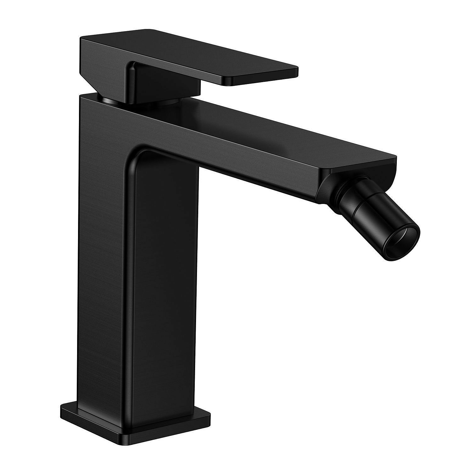 Смеситель для биде AQUAME Savona AQM6816MB черный матовый