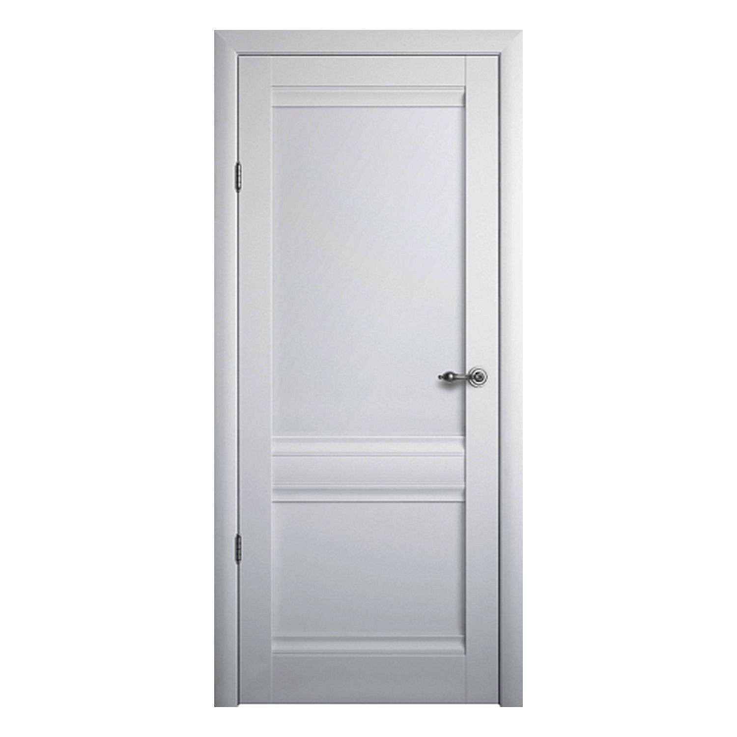 Дверь ALBERO Империя Рим 90x200 платина матовая