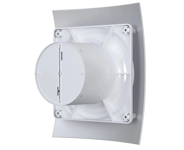 Вентилятор вытяжной DICITI Breeze 4C Gray metal обратный клапан