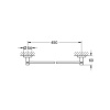 Полотенцедержатель GROHE Essentials 40688001