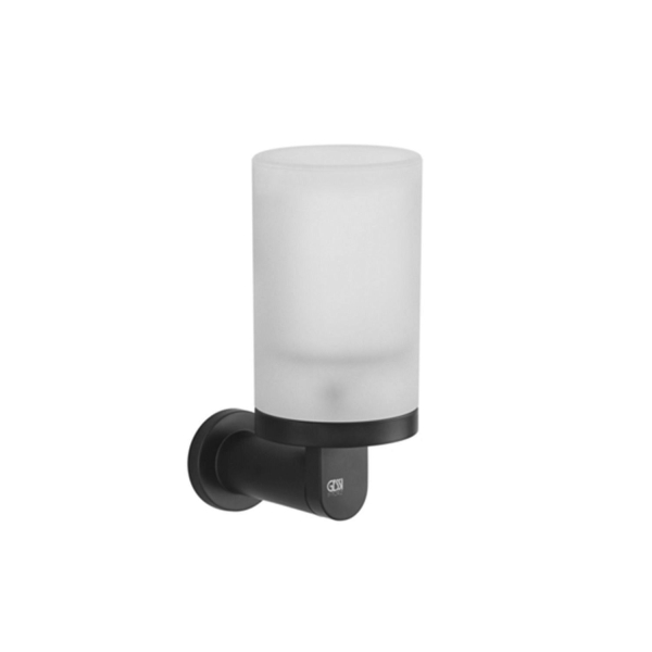 Держатель со стаканом GESSI Emporio 38809#299 белый/черный матовый