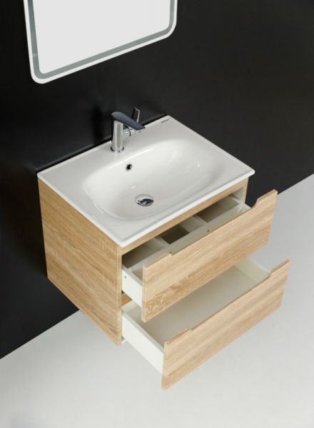 Тумба под раковину BELBAGNO Etna 60 Rovere Bianco