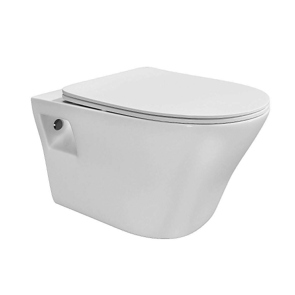 Комплект TONI ARTI TA-01 + Lamoli с сиденьем с микролифтом, с клавишей Baglio TA-0086