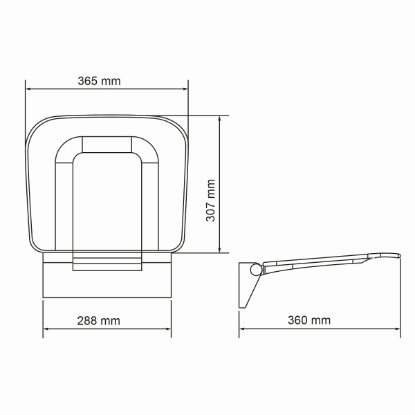 Сидение WASSERKRAFT SS403 с микролифтом