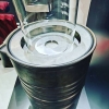 Камин биоэтаноловый для раковины KERASAN Artwork Barrel 7568K1