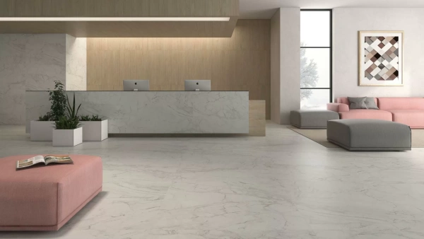 Мозаика MARBLES MALLA LUCCA Blanco (7х7) 30x30