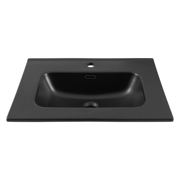 Раковина AQUANET Flat 60 черная матовая