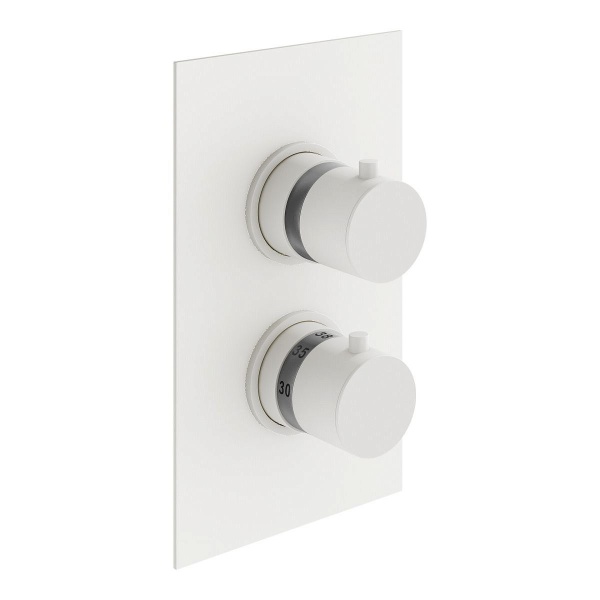 Душевой комплект PLUMBERIA Ixo KITXOT19BO260KING белый матовый
